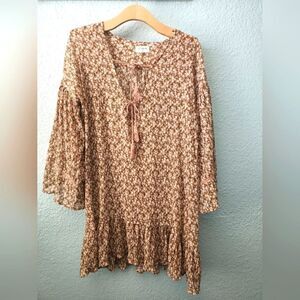 Storia dress floral bohemian babydoll coastal dress
